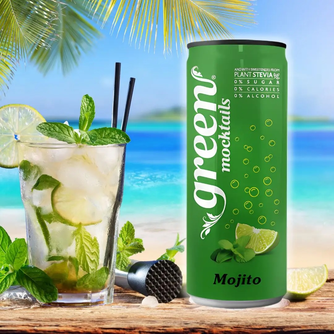 Green Mocktail Mojito Hellas
